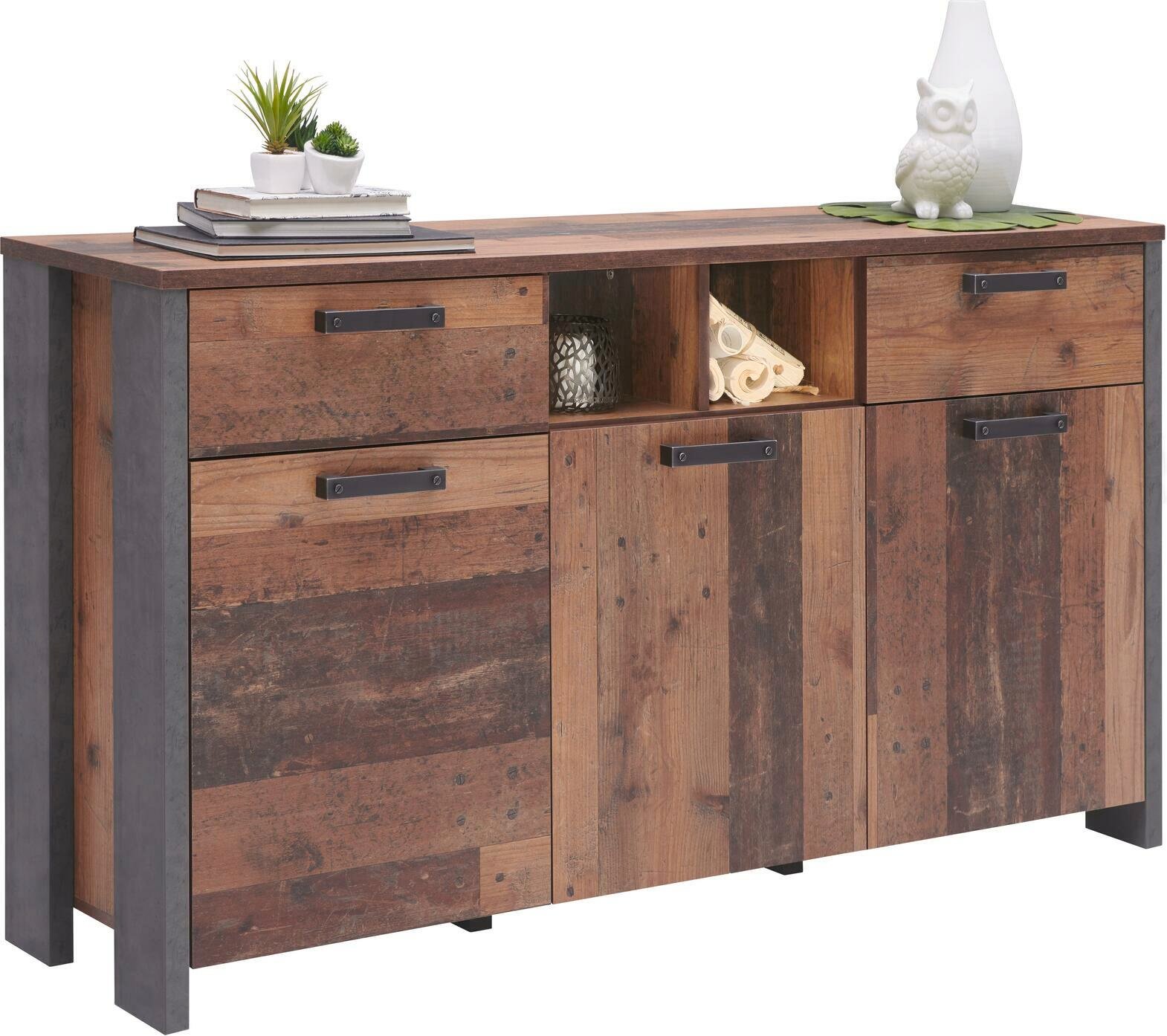 Landscape Sideboard CARDIFF, Holznachbildung