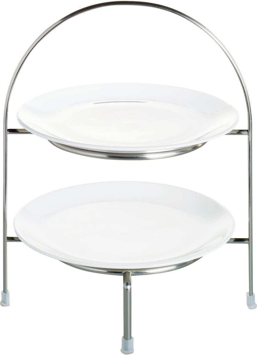 ASA SELECTION Etagere 2-stufig ETAGERE, Edelstahl