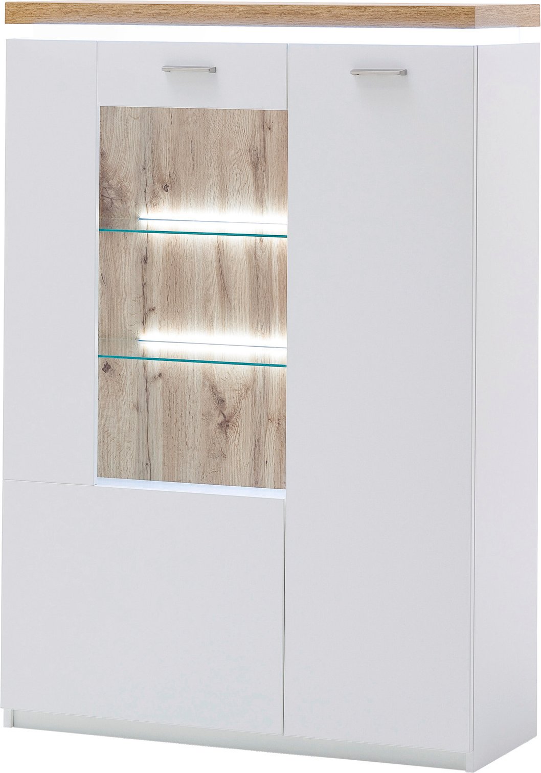 Thumbnail - XORA Highboard CALI, Holznachbildung
