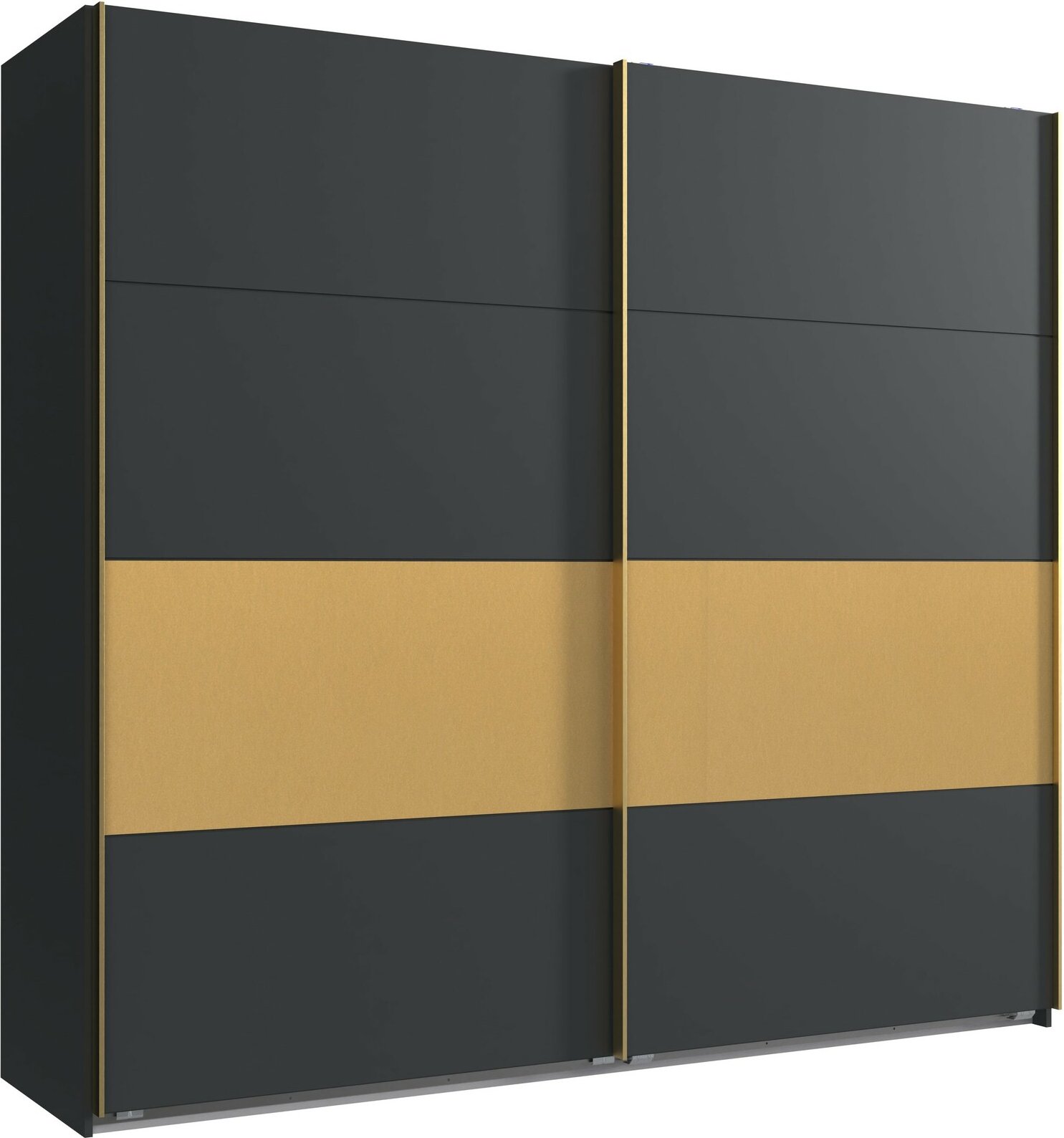 Z2 Schwebetürenschrank 2trg. DUBAI, Holznachbildung