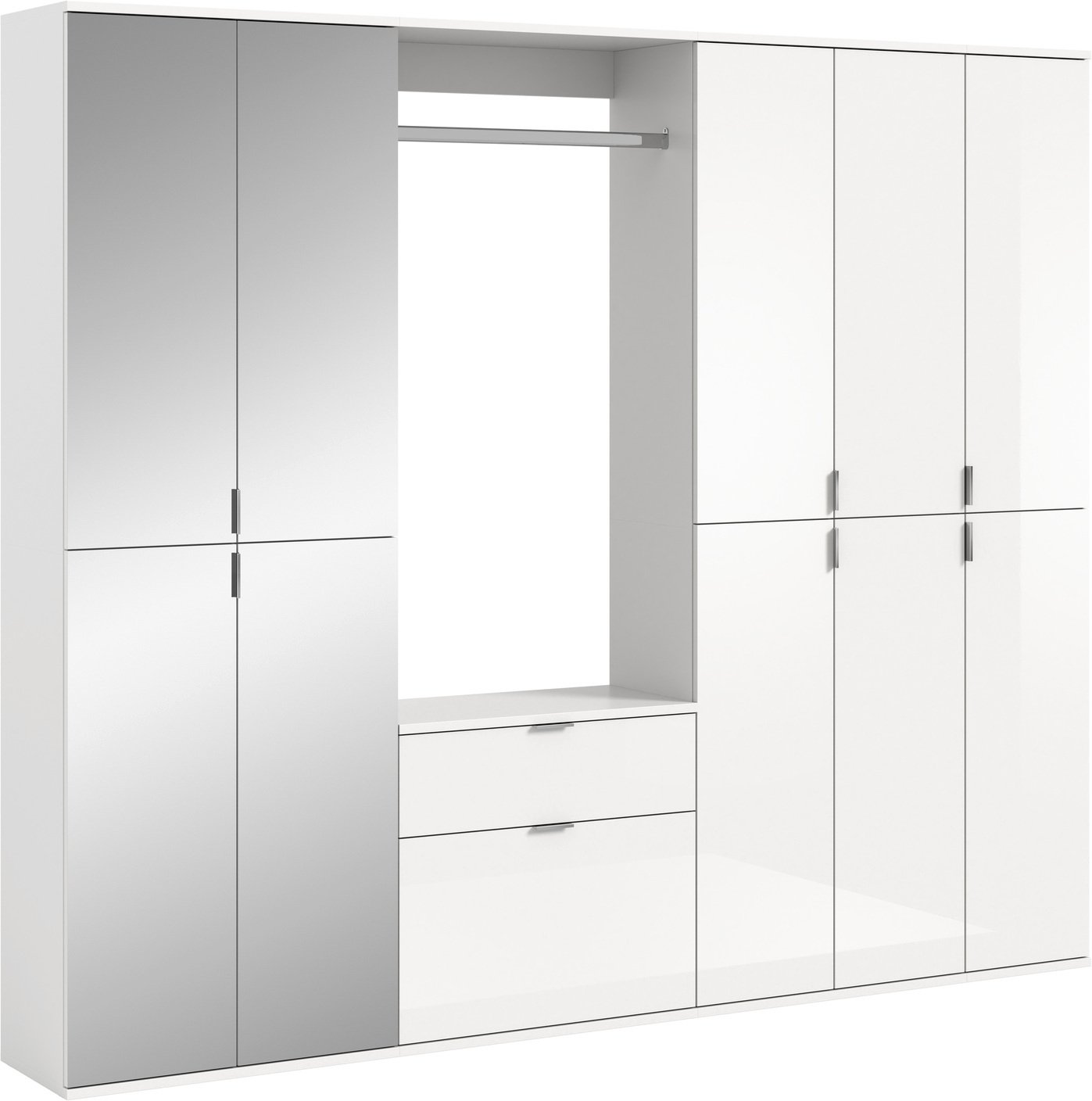 MID.YOU Garderobenkombination PROJEKT X, Holznachbildung