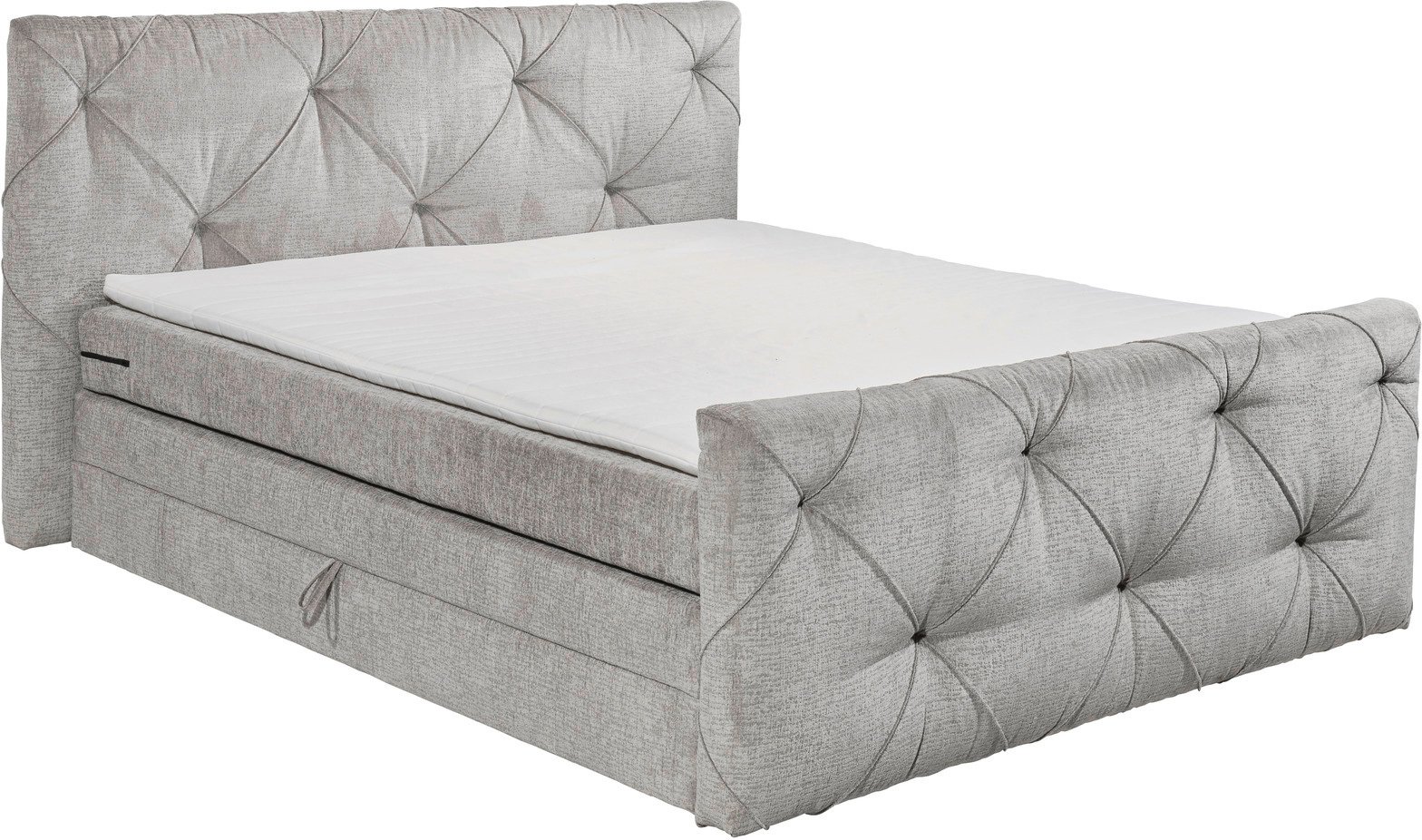 Esposa Boxspringbett INDIANA, Stoff