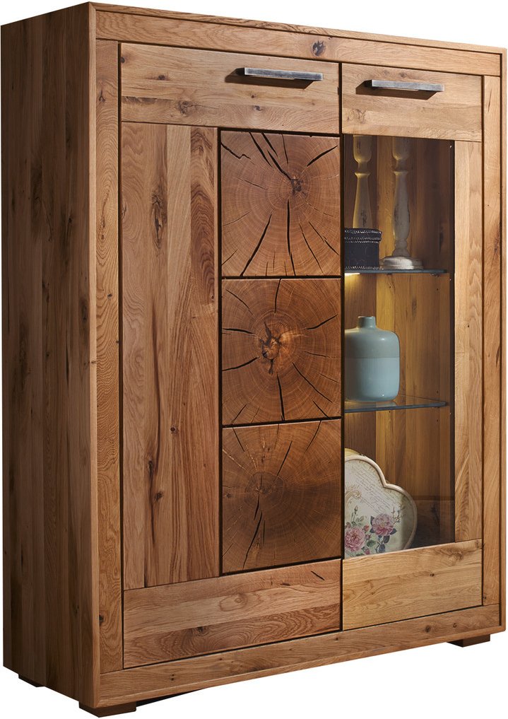 Landscape Highboard I-R MERAN, Massivholz