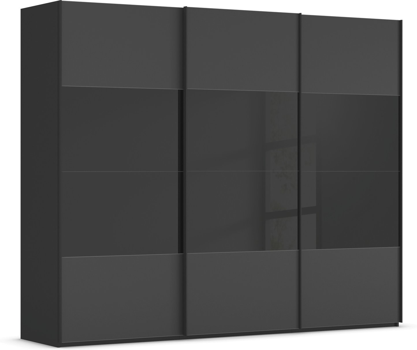 Novel Schwebetürenschrank 3-türig SCALE, Holznachbildung