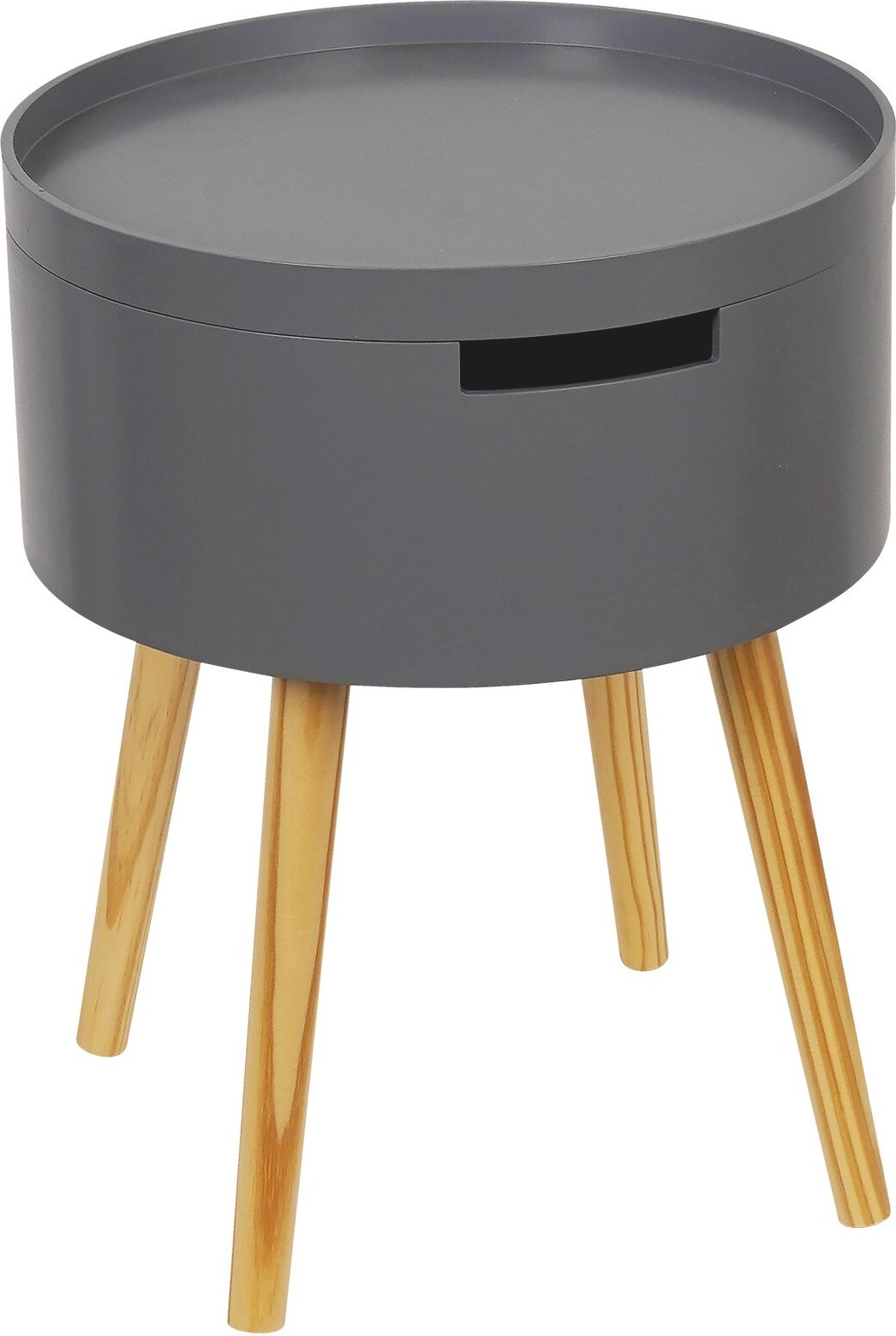 XORA Beistelltisch LAOLA, grau, MDF