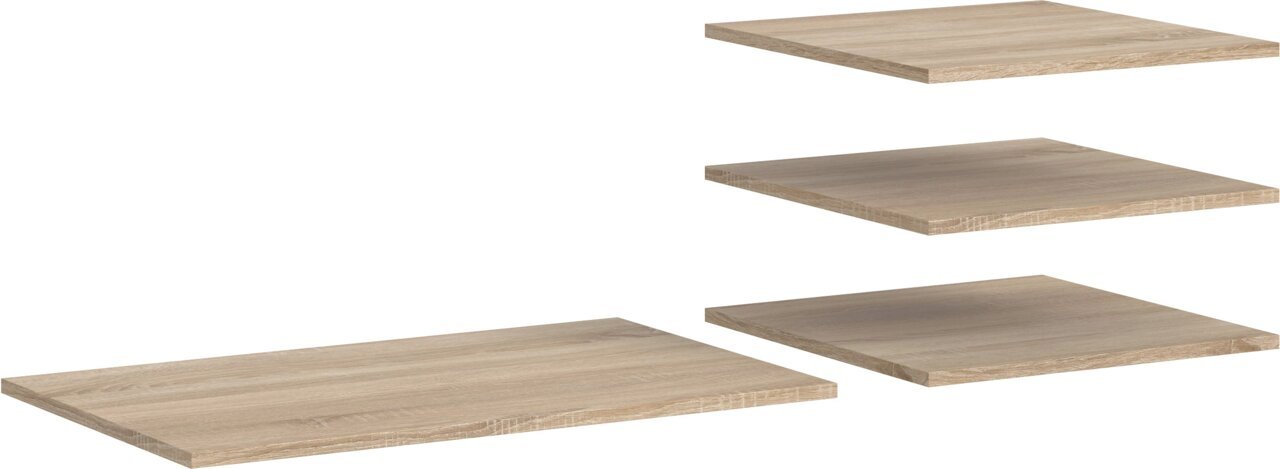 MID.YOU Einlegebodenset OAKLAND, Eiche sägerau/sonoma, Holznachbildung