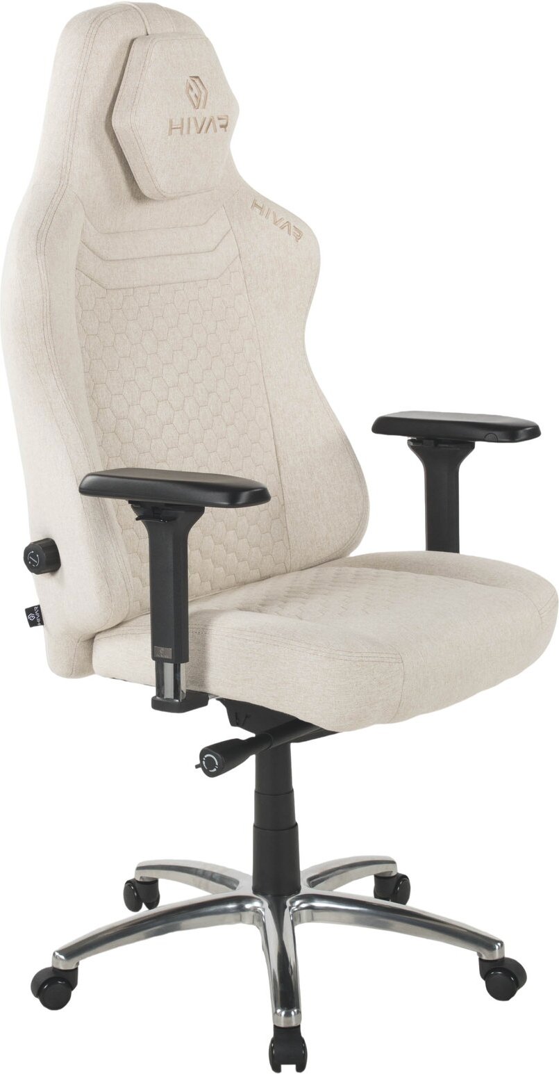HIVAR Gaming Stuhl ORBICAL XL, beige, Webstoff