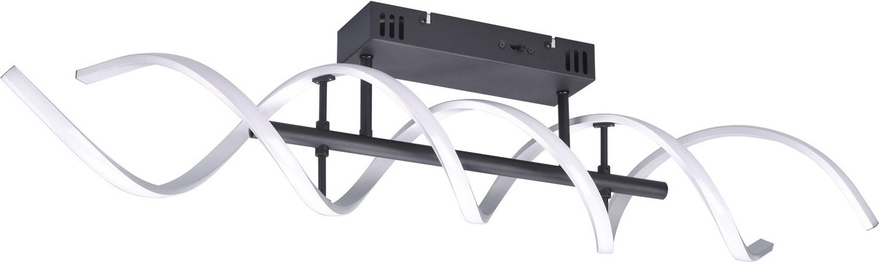 Trio Leuchten LED-Deckenleuchte SEQUENCE, Aluminium