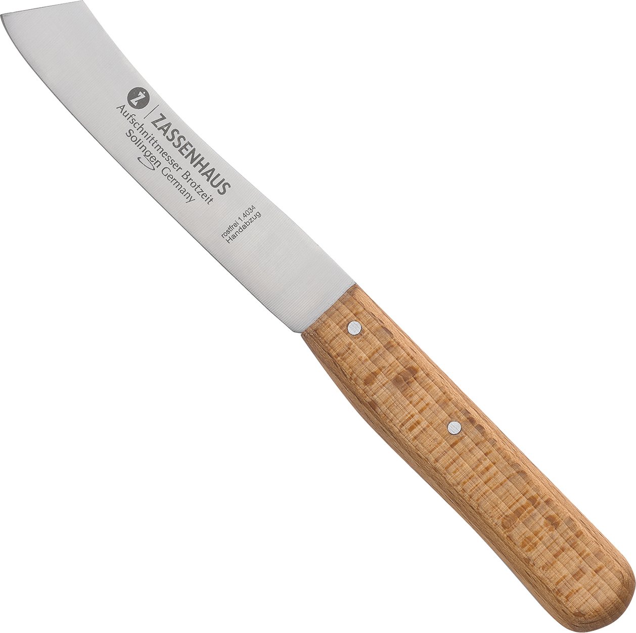 Zassenhaus Aufschnittmesser BROTZEIT, Edelstahl