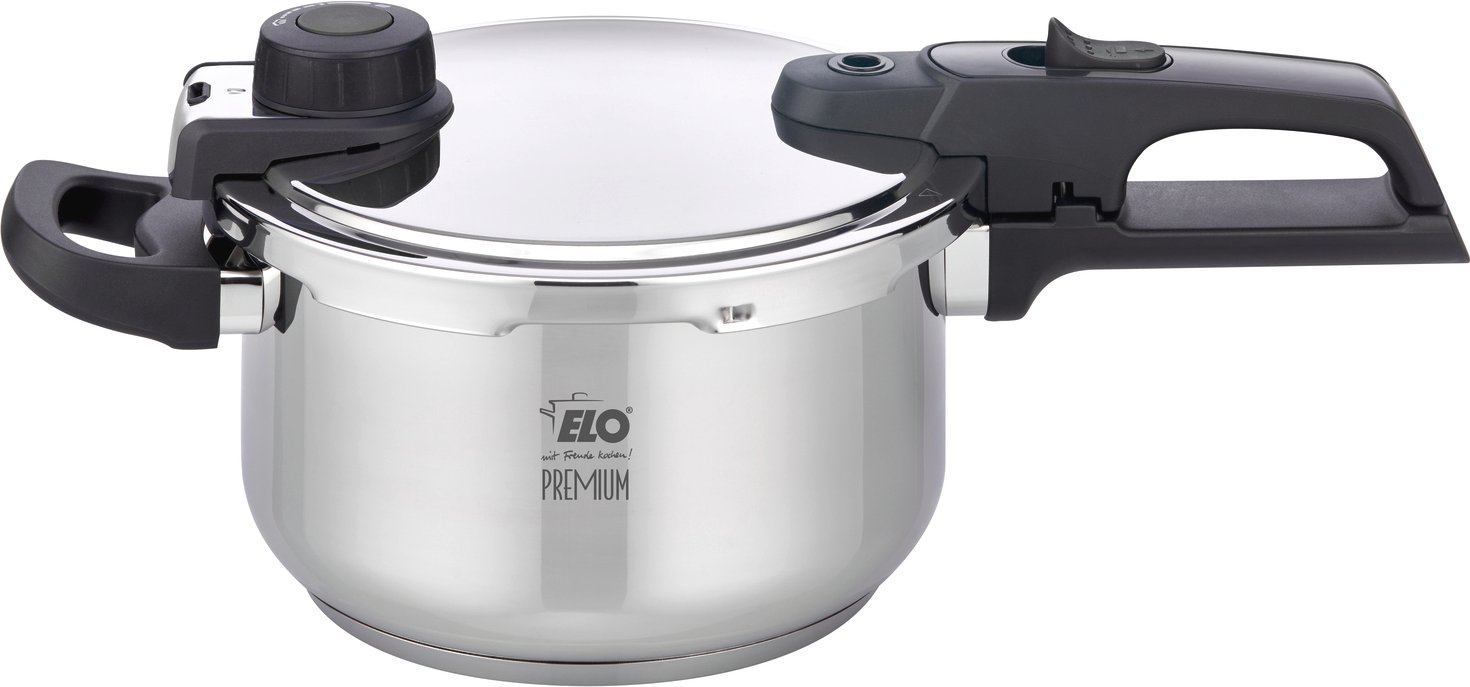 Elo Premium Schnellkochtopf 4,5l MISTRAL, Edelstahl