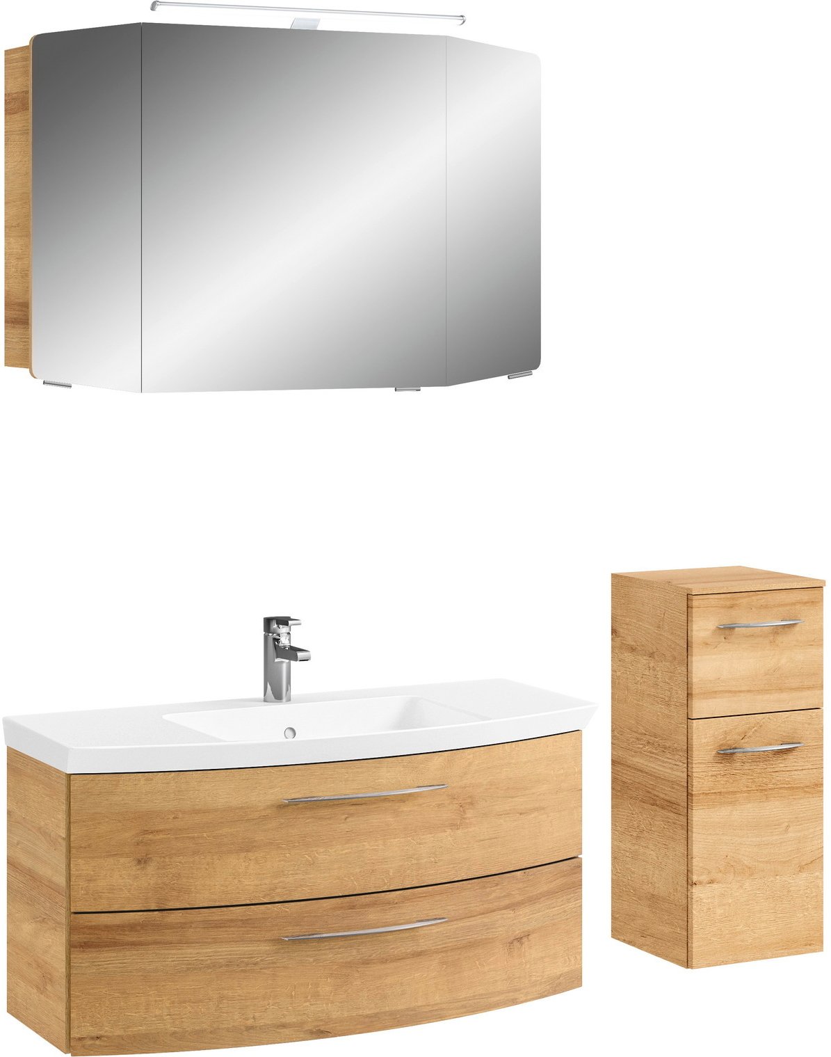 Pelipal Badkombination CASSCA SPRINT, Holznachbildung