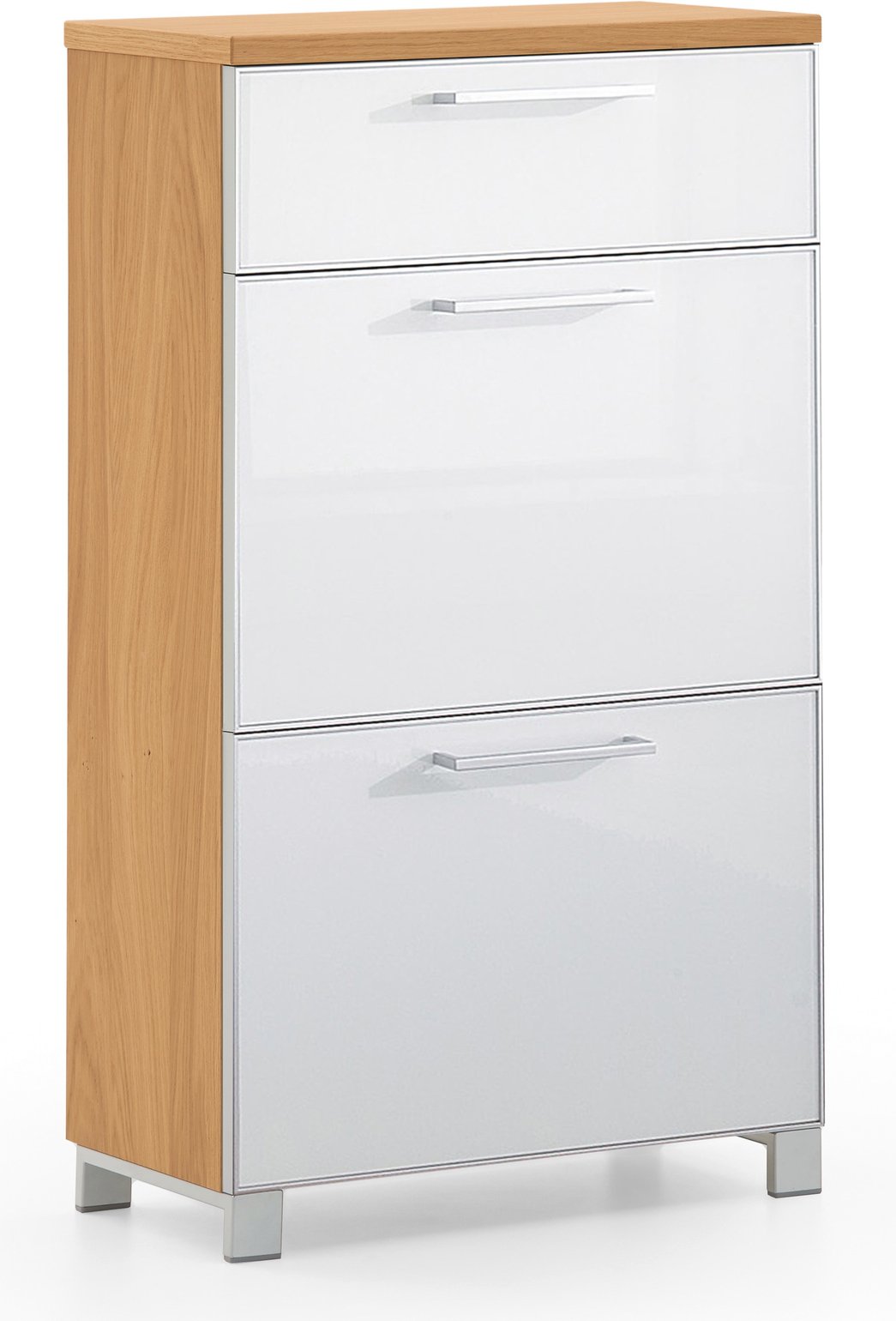 VOSS Schuhschrank schmal SANTINA, Holzfurnier