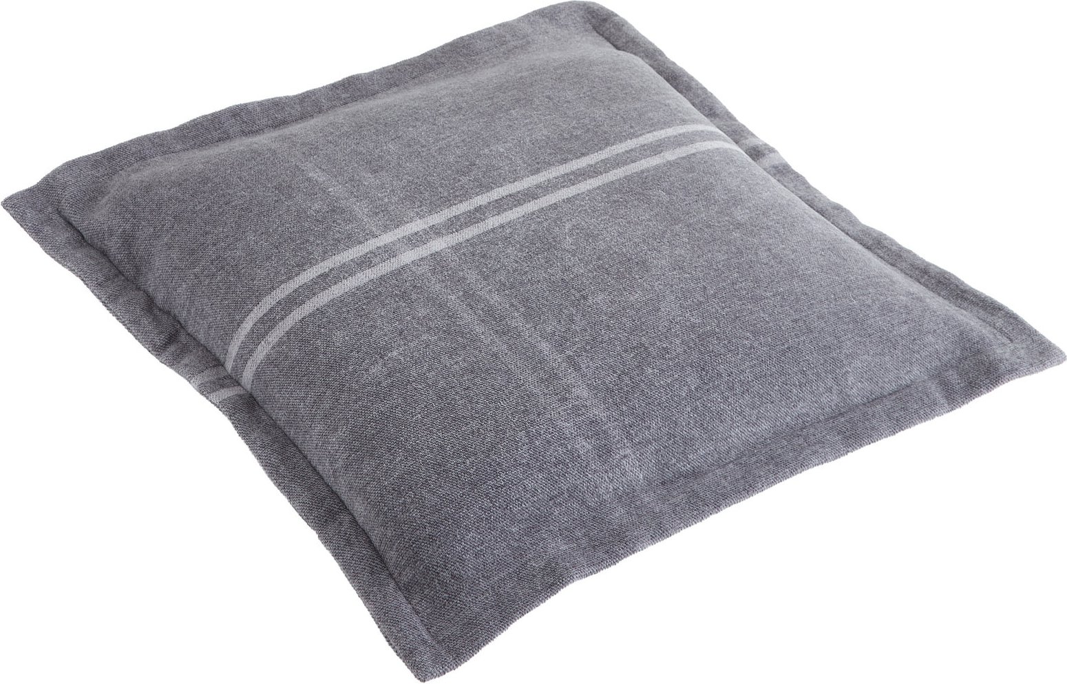 Linneweber Kissenbezug BRAGA, anthrazit, Baumwolle