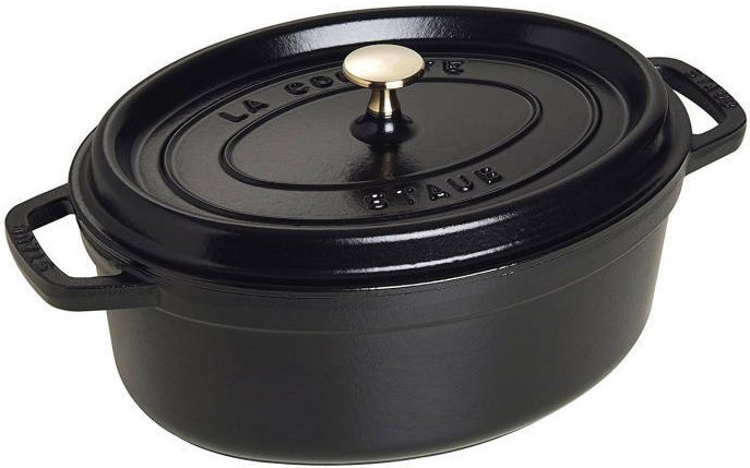 Staub Bräter Cocotte 29cm oval, Gusseisen