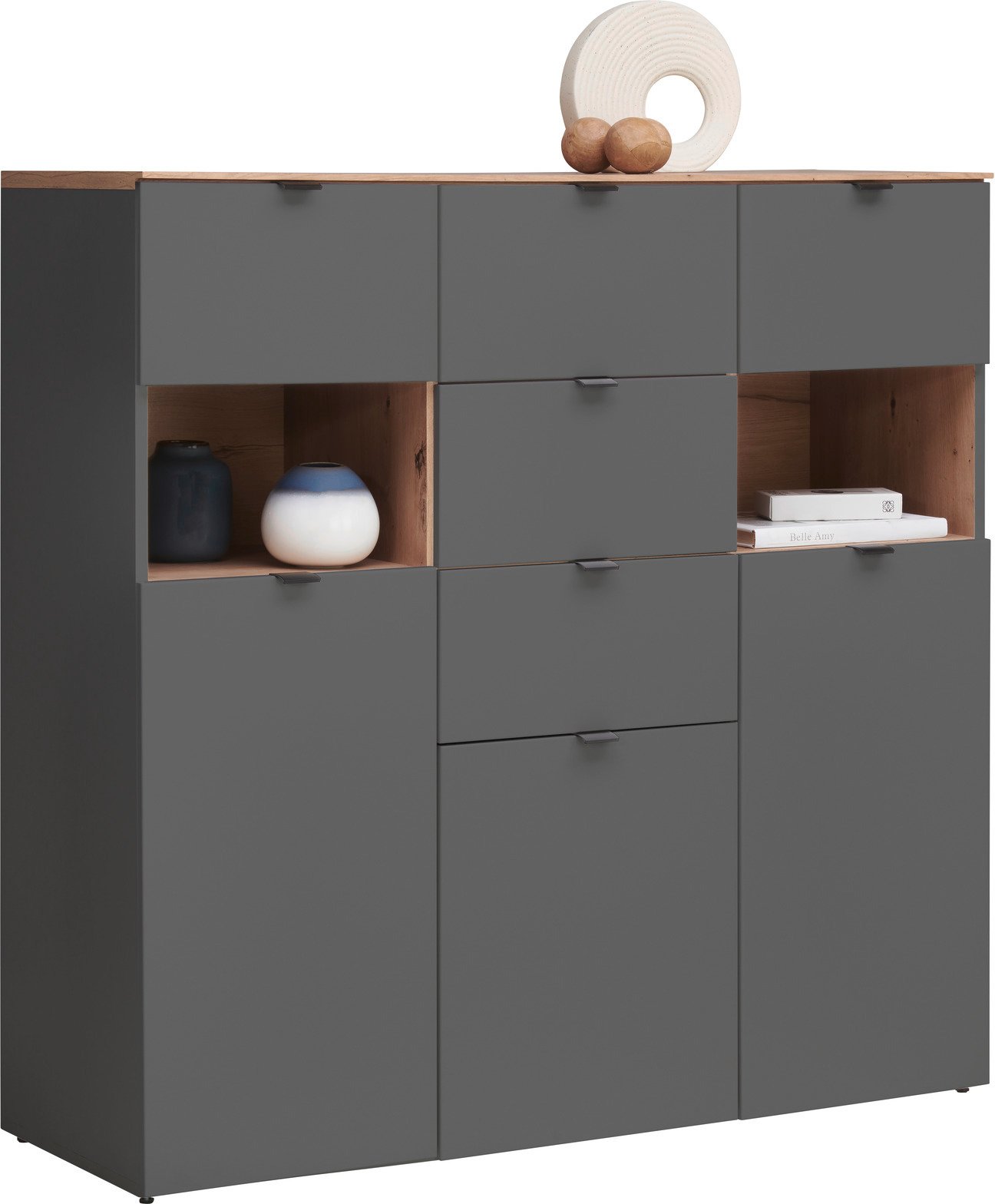 Hom´in Highboard DIANA, Holznachbildung