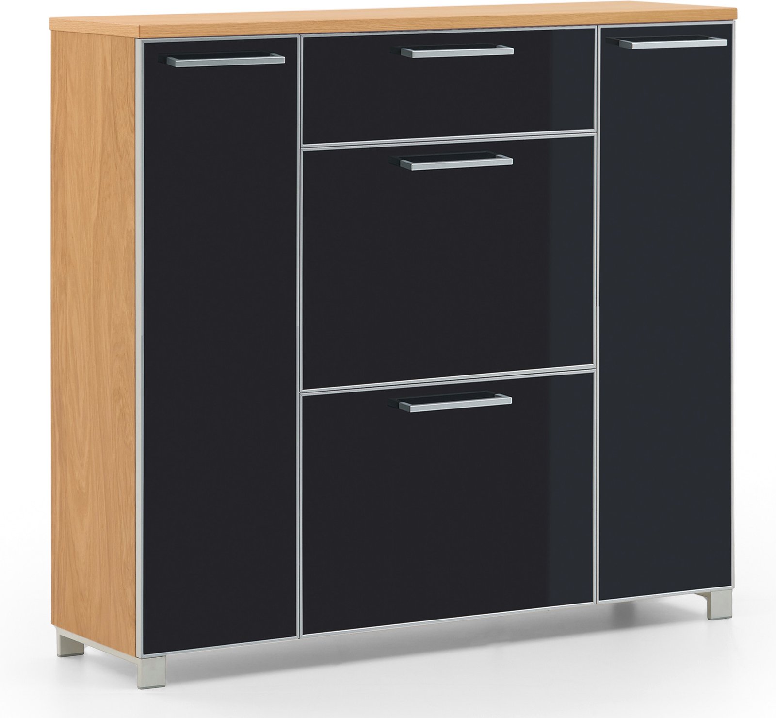 VOSS Schuhschrank SANTINA, Holzfurnier