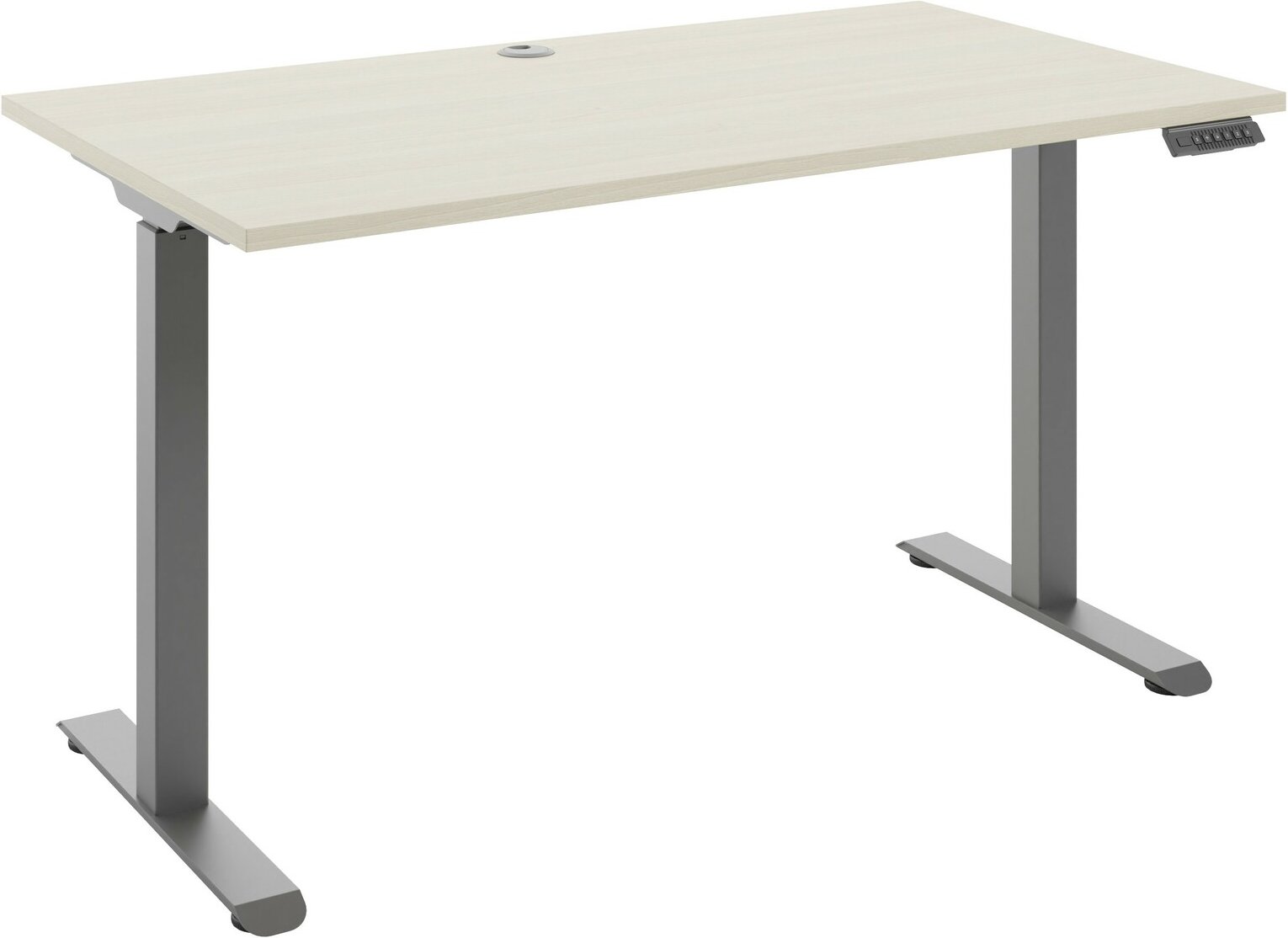 Manjana E-Schreibtisch 1-motorig OHIO, Holz