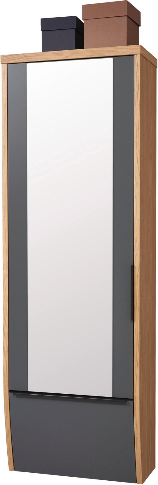 Dieter Knoll Hänge-Spiegelgarderobenschrank ARCO TREND, Holzfurnier