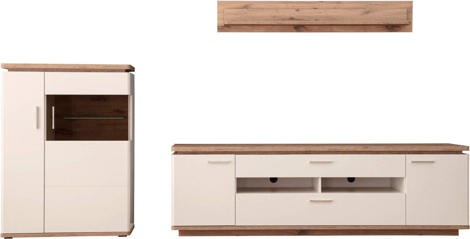 Stylife Wandkombination PALERMO, Holznachbildung