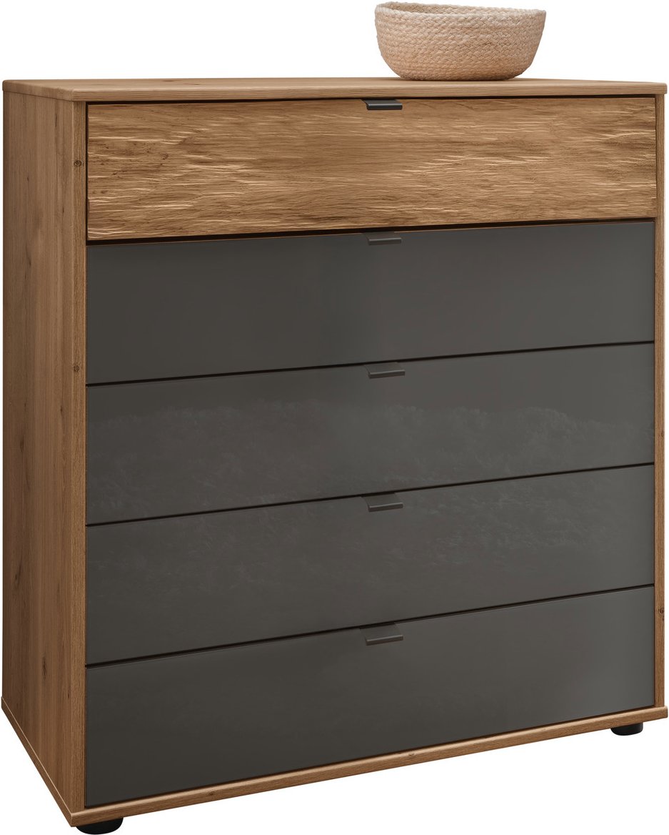 Dieter Knoll Schubkastenkommode ALESA, Teilmassiv