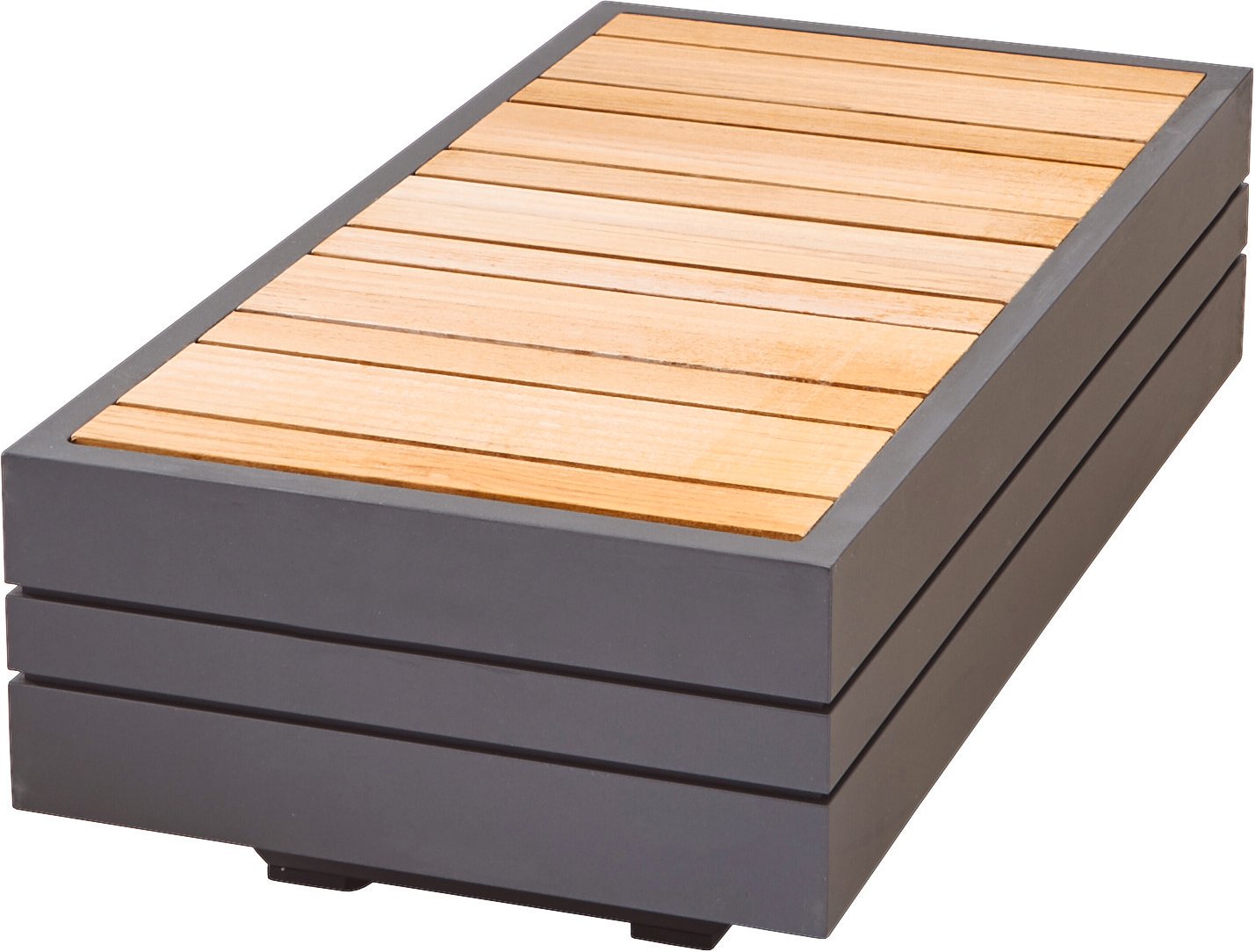 Zebra Kaffeetisch klein CUBO, Holz