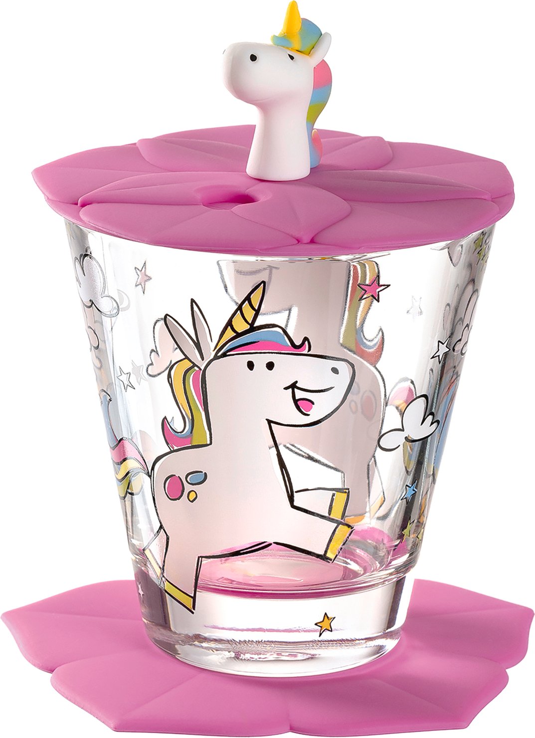 Leonardo Kindertrinkset 3-tlg. Einhorn, Materialmix