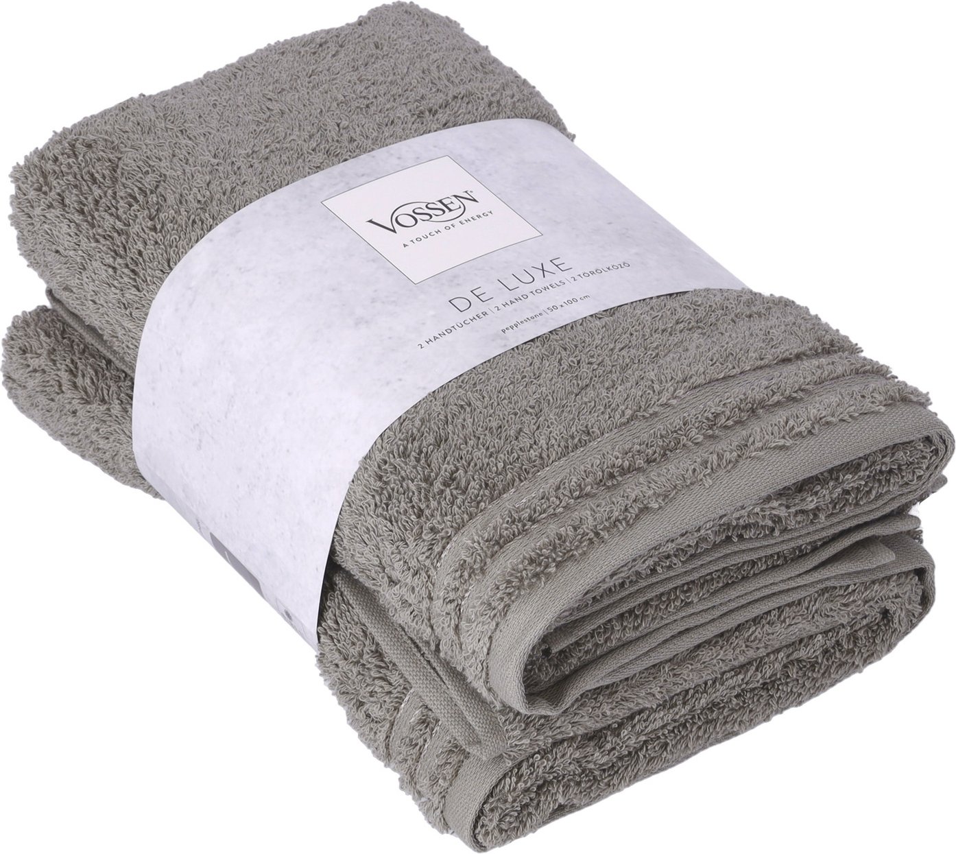 Vossen Handtuchset 2-tlg. DE LUXE, Baumwolle