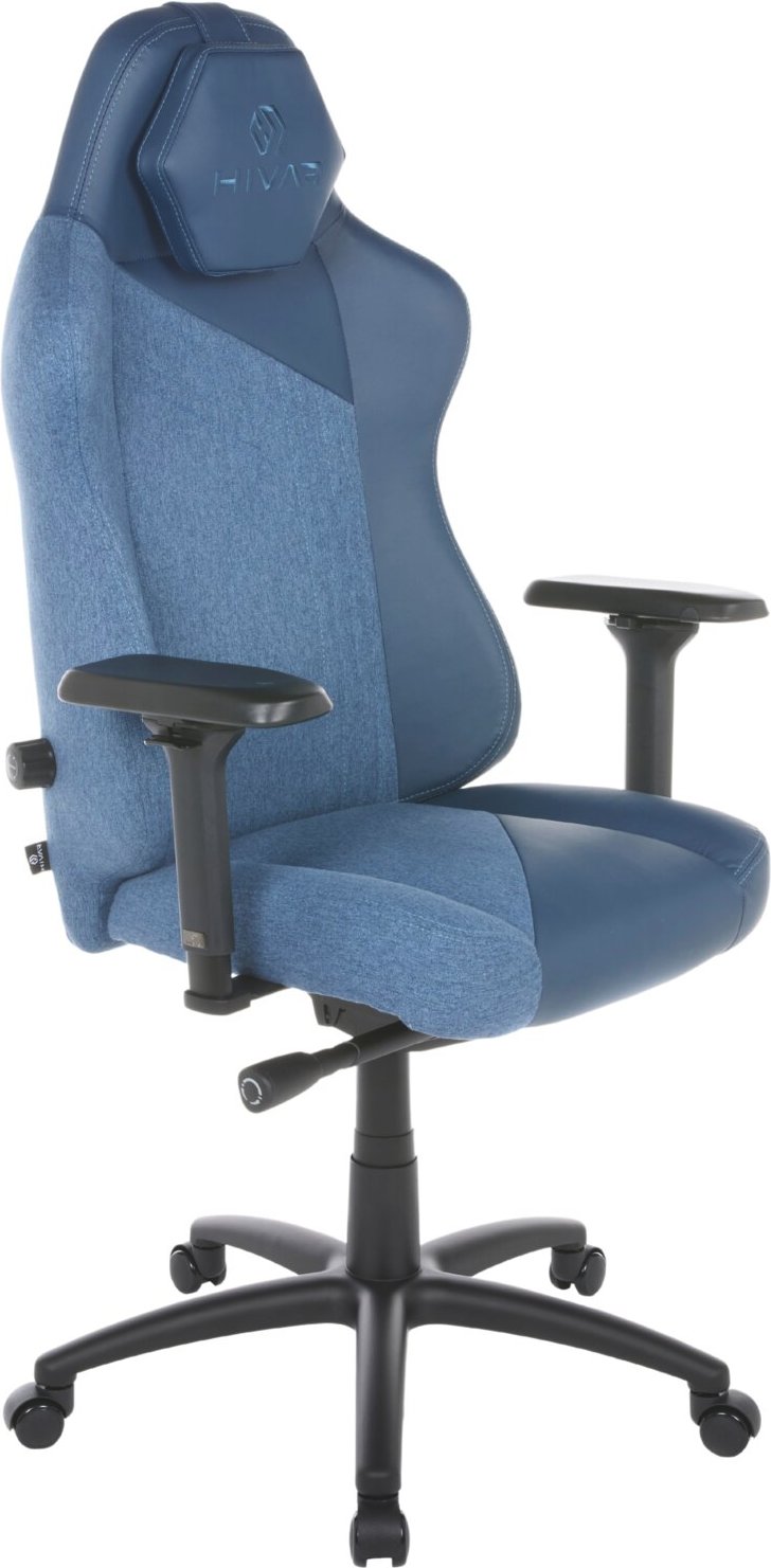 HIVAR Gaming Stuhl SKYLAR, blau, Webstoff