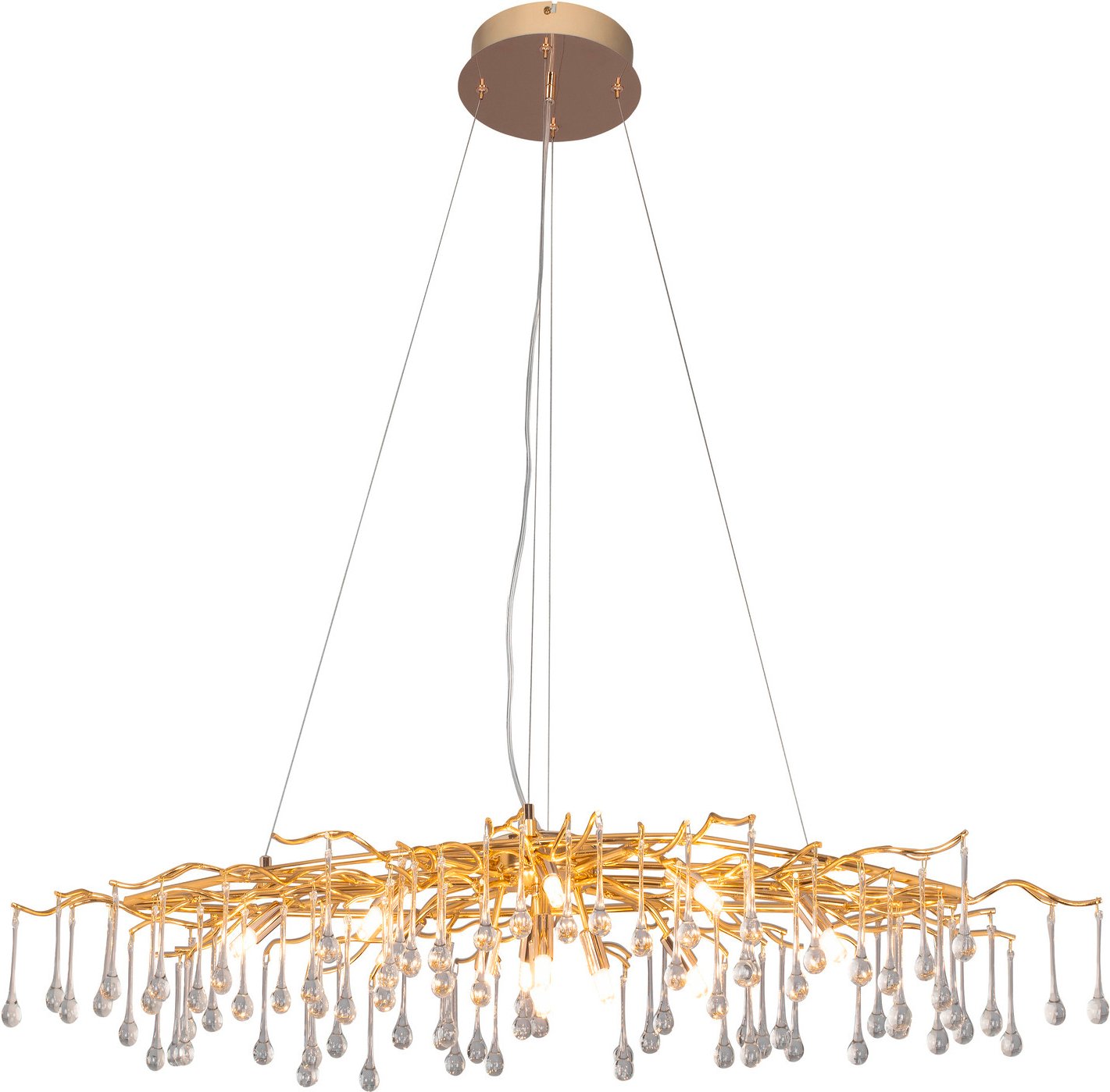 Glandor LED-Hängeleuchte, Metall