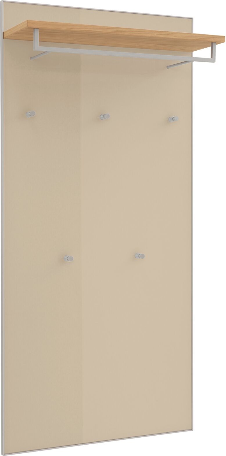 VOSS XL-Garderobenpaneel VORTINA, Kaschmir, Glas