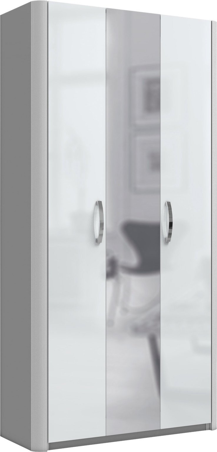 Moderano Mehrzweckschrank MILANO, Aluminium