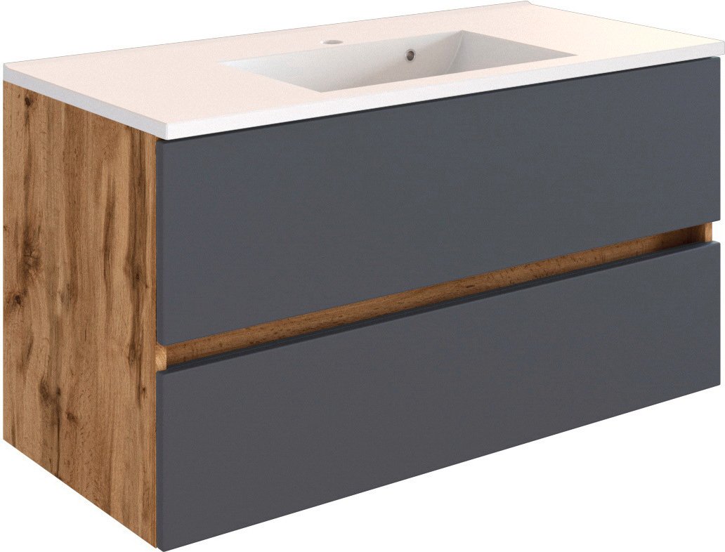 Thumbnail - XORA Waschplatz LUCCA, Holznachbildung