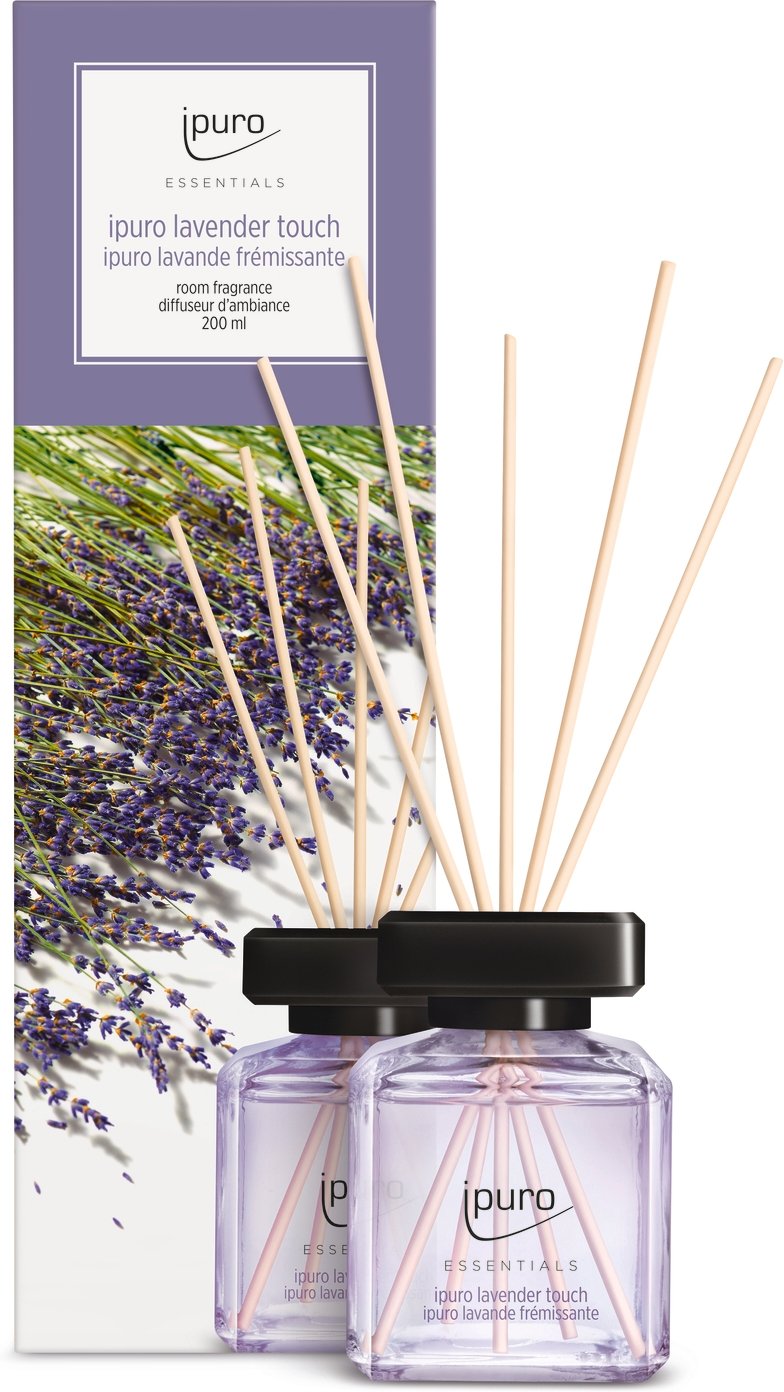 ipuro ESSENTIALS Raumduft Lavender Touch, Glas