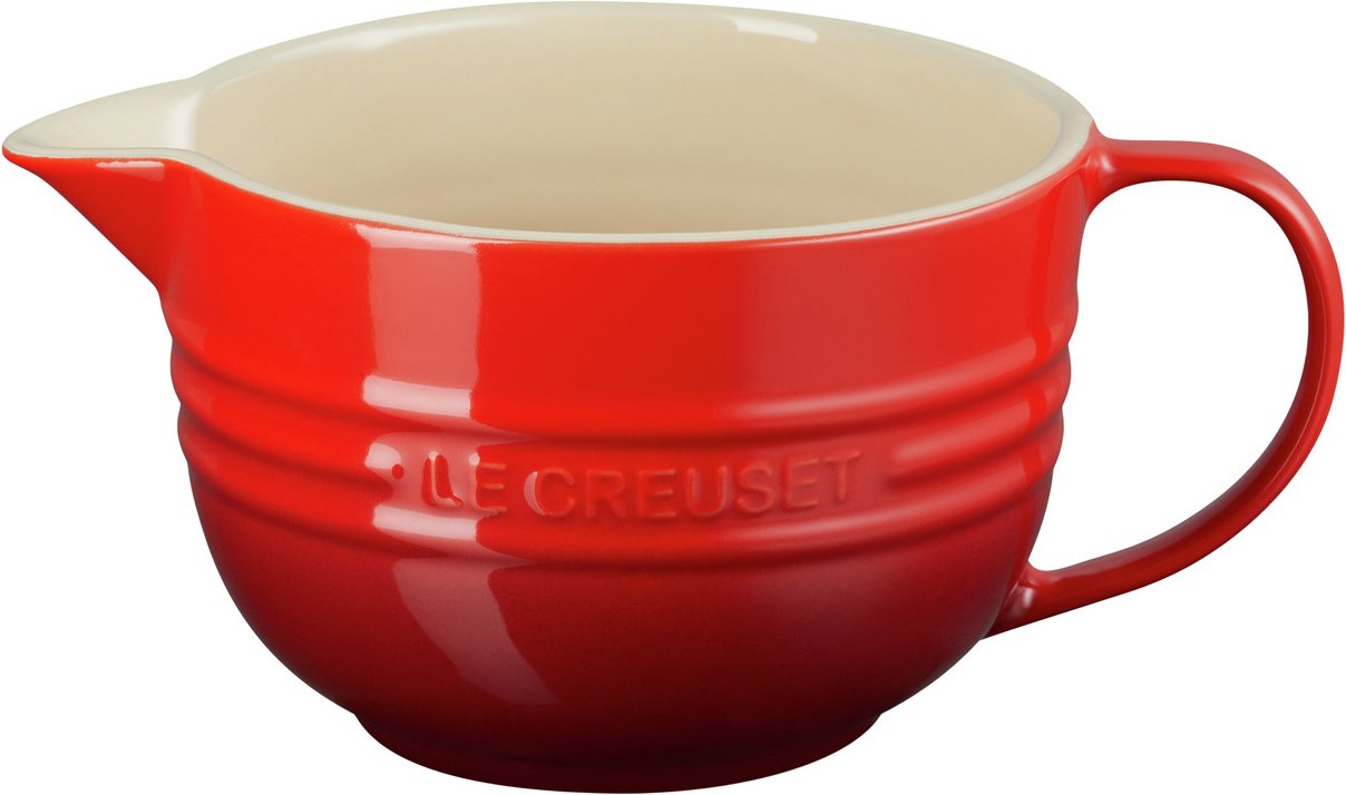 LE CREUSET Rührschüssel 27 cm Kirschrot, Steinzeug