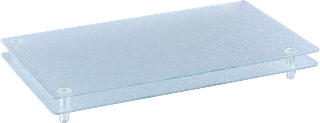 Zeller Present Glasschneideplatten-Set 2-tlg., Glas