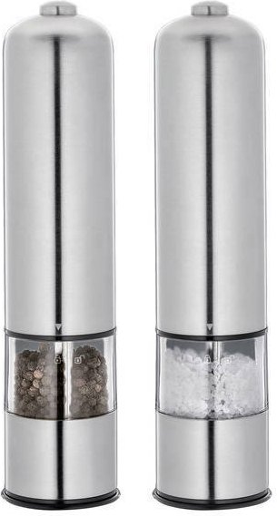 Cilio Elektr. Pfeffer- und Salzmühle BERGAMO, Edelstahl