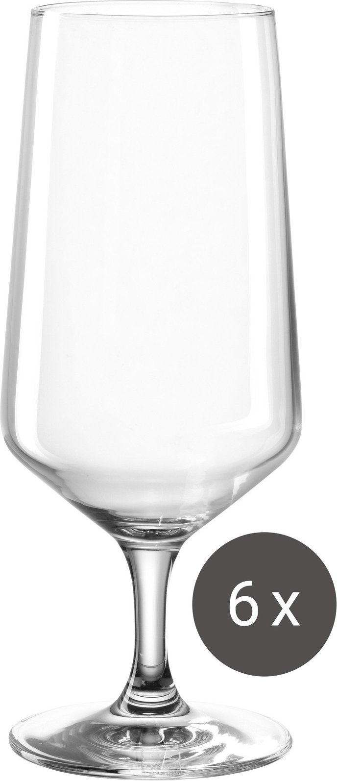 Leonardo Bierglas 6er-Set PUCCINI, Kristallglas