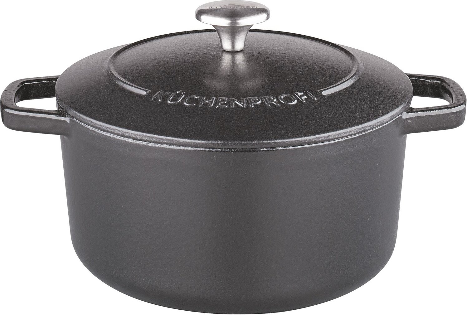 KÜCHENPROFI Guss-Bräter rund 24 cm BRETAGNE, Gusseisen