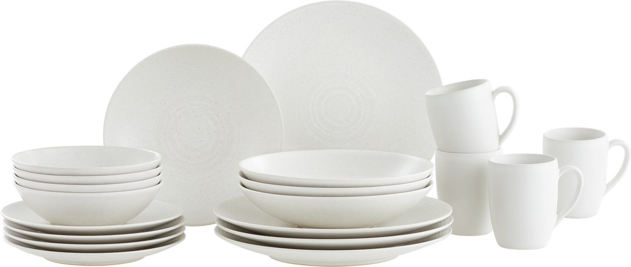 ASA SELECTION Kombiservice 24-tlg. BELLA VISTA, Steingut