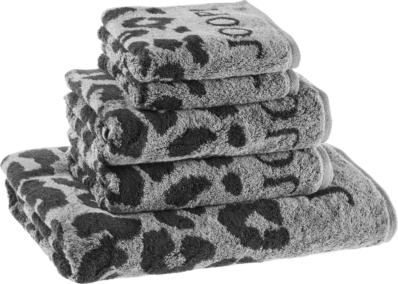 JOOP! Frottierset 5-teilig LEO, Baumwolle