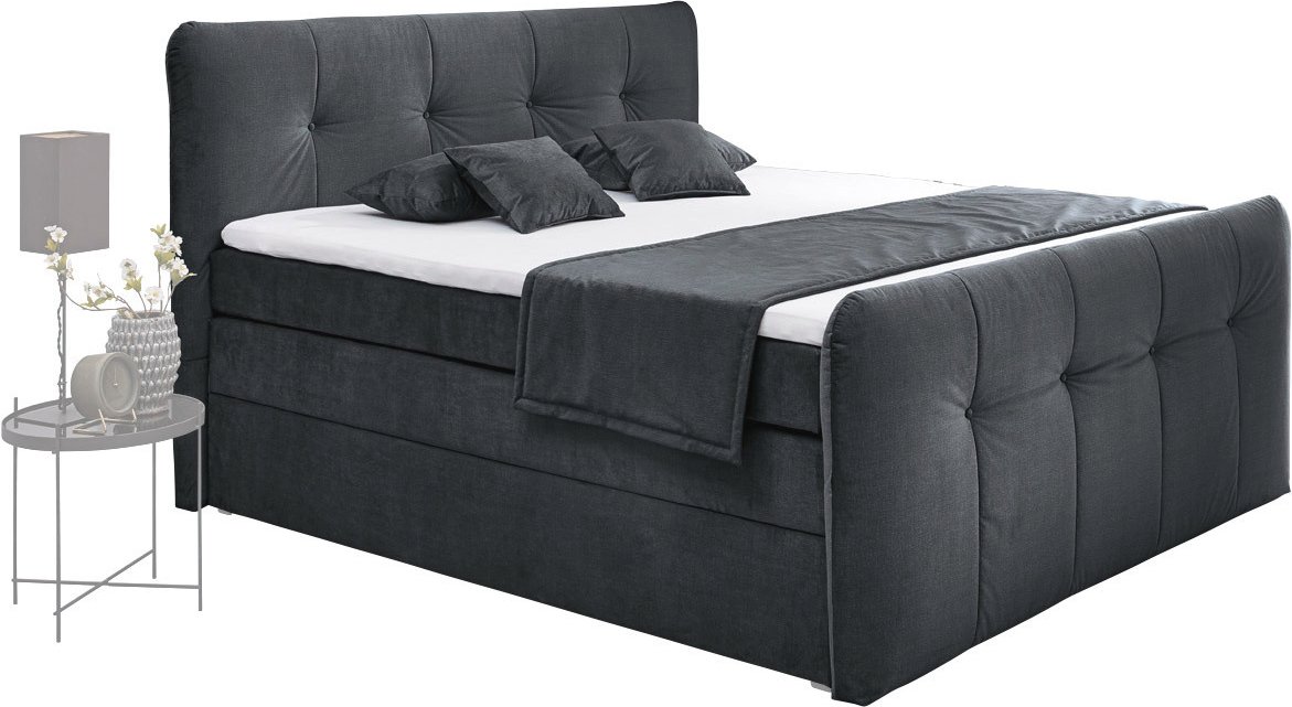 Z2 Boxspringbett COSIMA, Stoff