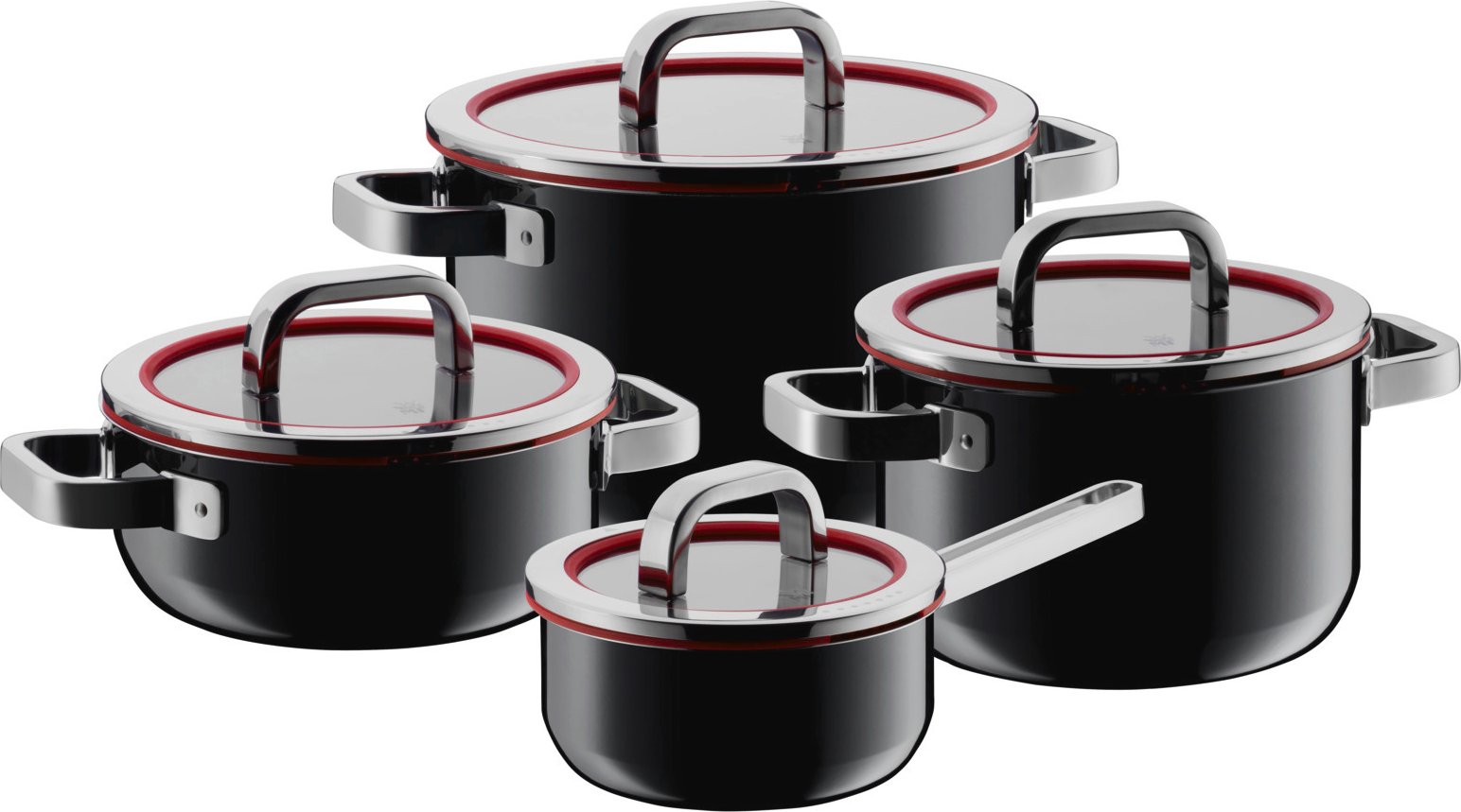 WMF Topfset 4-tlg. FUSIONTEC, Edelstahl