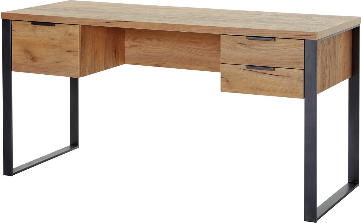 Jahnke Schreibtisch LOOP, Holznachbildung