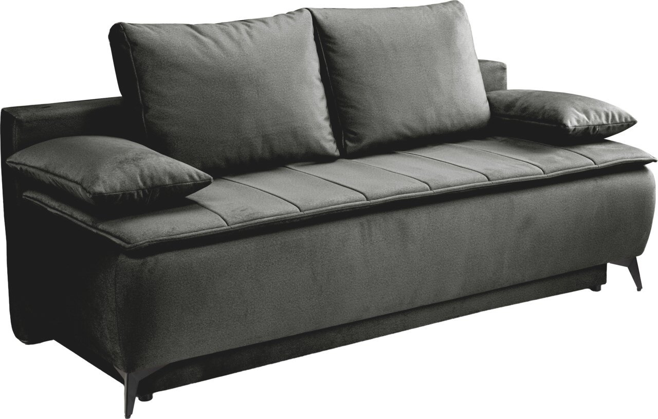 MID.YOU Schlafsofa SENDI, grau, Polyester