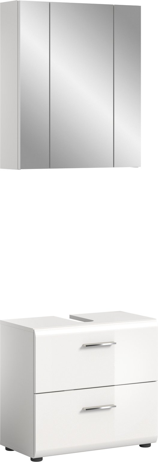 MID.YOU Badkombination ICE, Holznachbildung