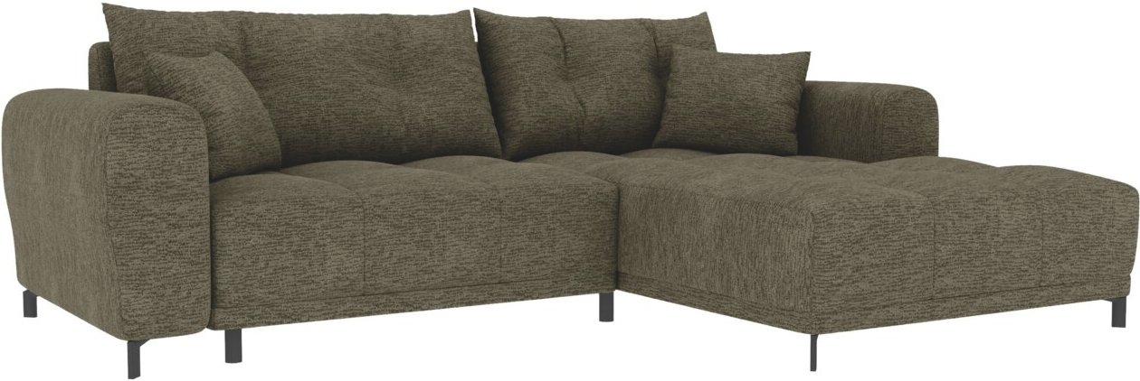 Z2 Ecksofa PACO, khaki, Webstoff