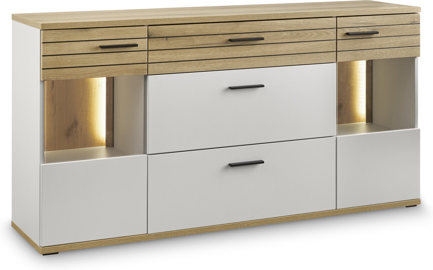 Set one by Musterring Sideboard SET ONE QUINCY, Holznachbildung