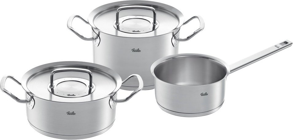 Fissler Topfset 3-tlg. ORIGINAL-PROFI COLLECTION, Edelstahl