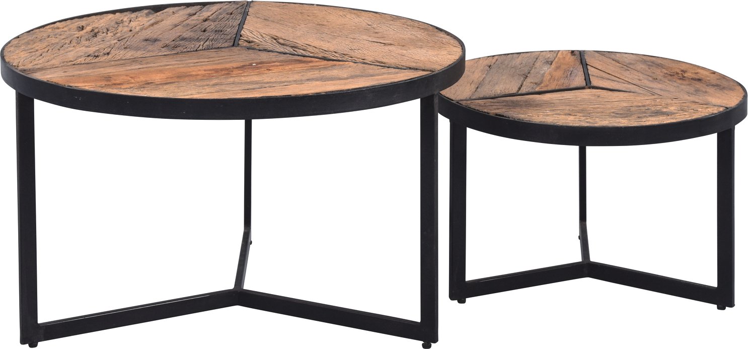 Z2 Couchtisch 2er-Set OXFORD, Massivholz