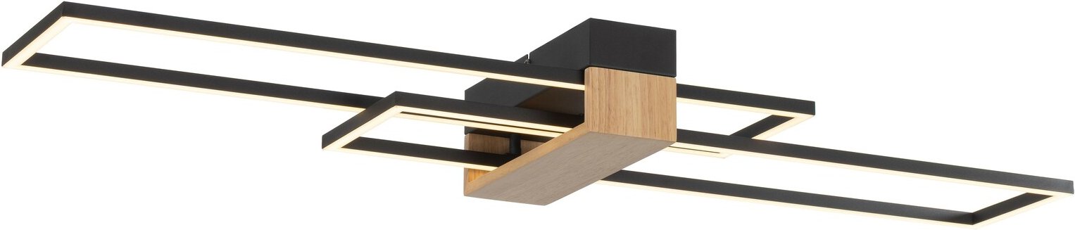 Thumbnail - Novel LED-Deckenleuchte, Holz